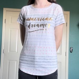 4th of July Reversible T-shirt